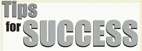 6 success tips of successful businesspeople