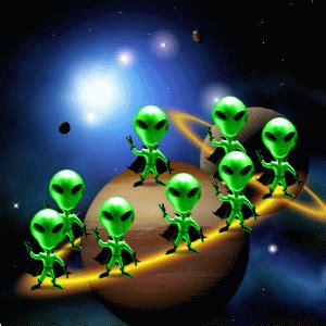 Dancing Alien Gif