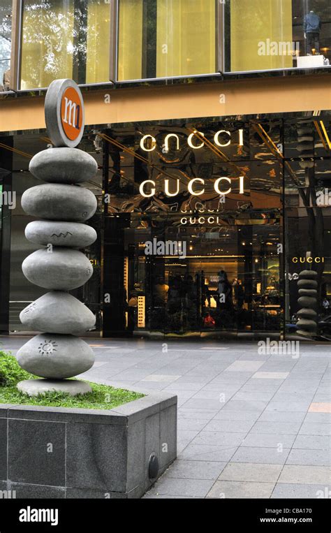 Gucci store on Orchard Road, Singapore Stock Photo - Alamy