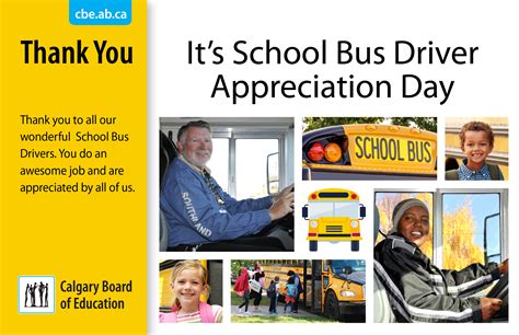 School Bus Driver Appreciation Day - News Centre - CBE