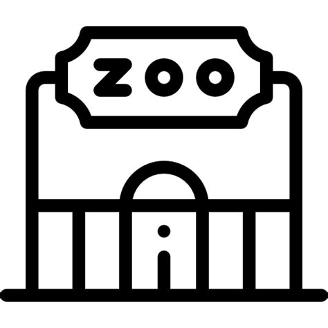 Zoo Detailed Rounded Lineal icon