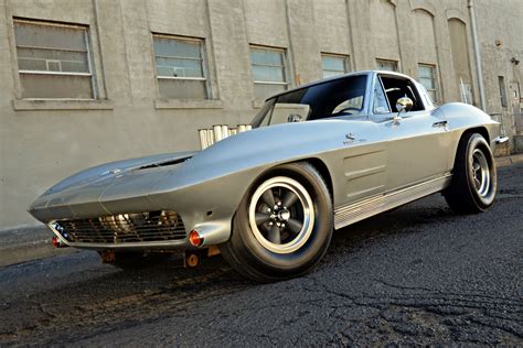 Vintage 1963 Chevrolet Corvette Split-Window Coupe Racecar - Hot Rod Network