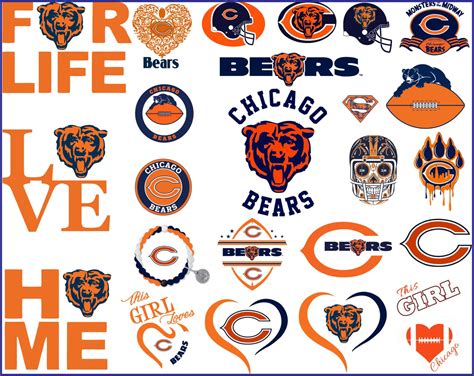 Chicago Bears Svg, NFL svg, Football Svg Files, T-shirt design, Cut ...