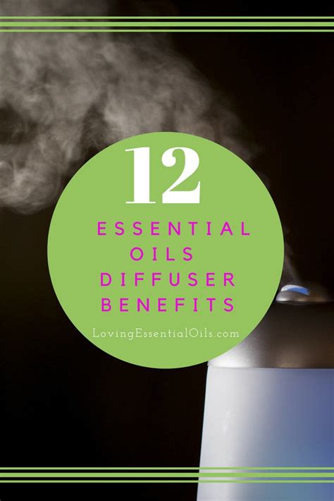 12 Essential Oils Diffuser Benefits for Health & Wellness