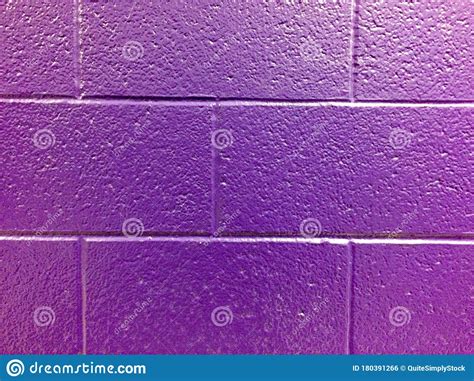 Purple Backgound Cinder Block Stock Photo - Image of pattern, flower: 180391266