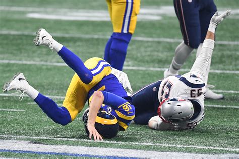 WATCH: Jared Goff throws ghastly INT to Stephon Gilmore in Super Bowl LIII