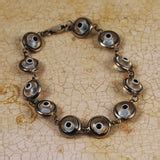 Evil Eye Bead Bracelet Sterling – Estatebeads