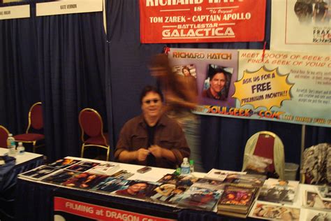 Richard Hatch | Between being jostled by the crowd and havin… | Flickr