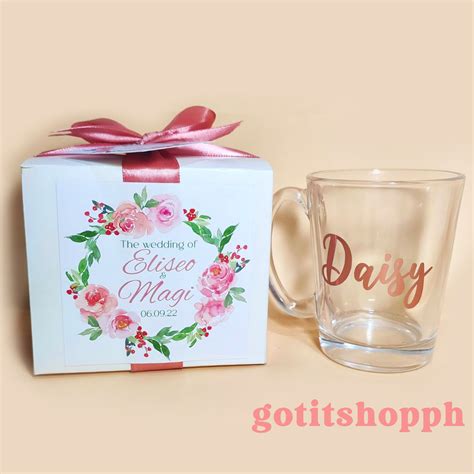 Personalized Mug ( Gift, Souvenirs , Birthday or wedding favors and/or Giveaways ) | Lazada PH