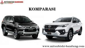 Komparasi Mitsubishi Pajero Sport vs Toyota Fortuner
