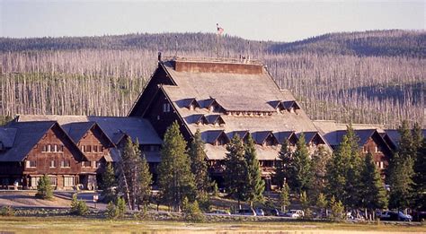 The Old Faithful Inn • National Park Lodge Architecture Society