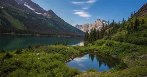 Grinnell Glacier in Glacier NP, Browning, Montana