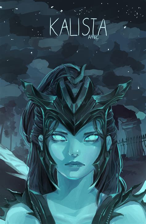 Kalista Portrait | Wallpapers & Fan Arts | League Of Legends | LoL Stats