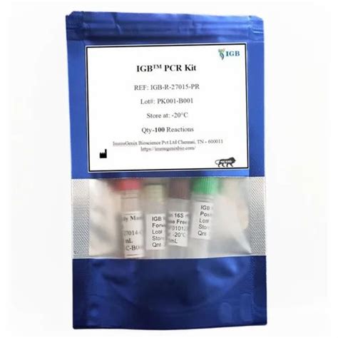 PCR KIT at best price in Chennai by Immugenix Biosciences Private Limited | ID: 2851925035473