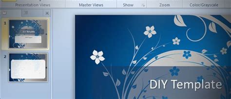 How to Make a Template in Microsoft PowerPoint 2010 (DIY)