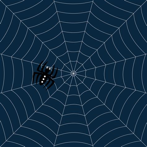 Halloween spider web vector illustration 12049272 Vector Art at Vecteezy