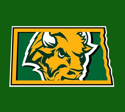 Ndsu Bison Printable Logo