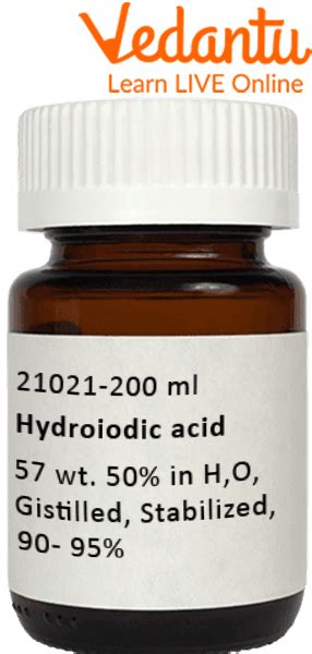 Uses of Hydroiodic Acid - Learn Important Terms and Concepts