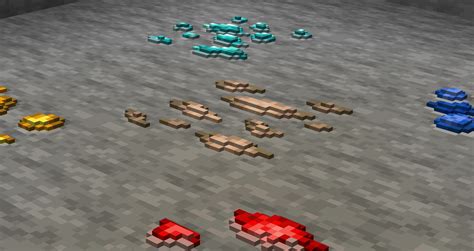 3D Ore Models for Compliance Minecraft Texture Pack