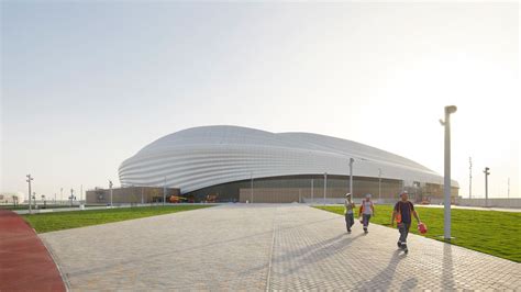 Zaha Hadid's Al Janoub stadium opens in Al Wakrah, Qatar