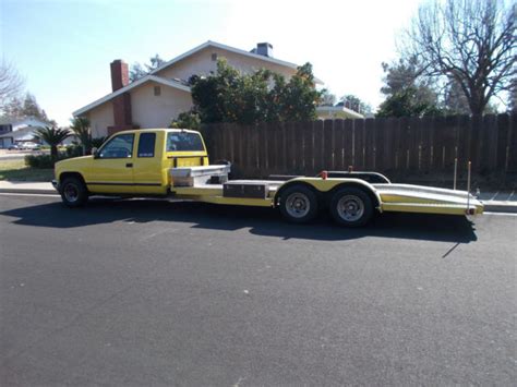 1992 Gmc car hauler ramp truck