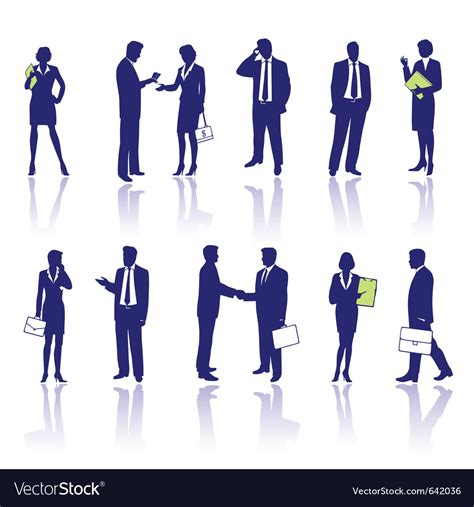 Business people Royalty Free Vector Image - VectorStock