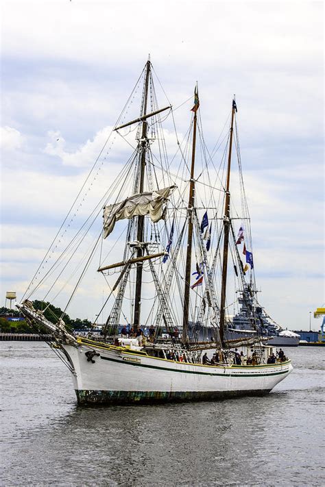 Gazela Tall Ship Photograph by Marc Lichtenfield - Fine Art America