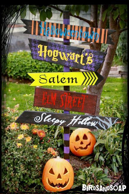 20+ Diy Halloween Yard Signs