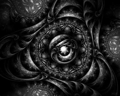 Black and white fractal http://www.smashingmagazine.com/2009/04/26 ...