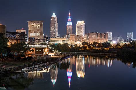 340+ Cleveland Night Skyline Stock Photos, Pictures & Royalty-Free ...