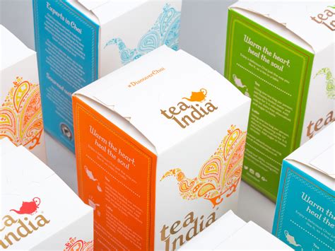 Tea India | Dieline - Design, Branding & Packaging Inspiration