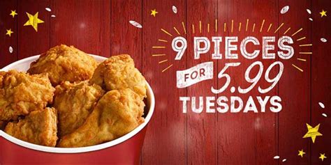 KFC brings back 9 piece bucket for £6.99/£5.99 – 9th to 30th October ...