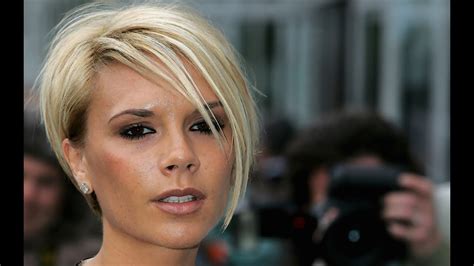 Victoria Beckham Undercut Bob - Wavy Haircut