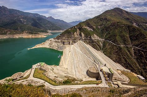 Tehri Dam - Rock and Earth-fill Embankment Dam (India)