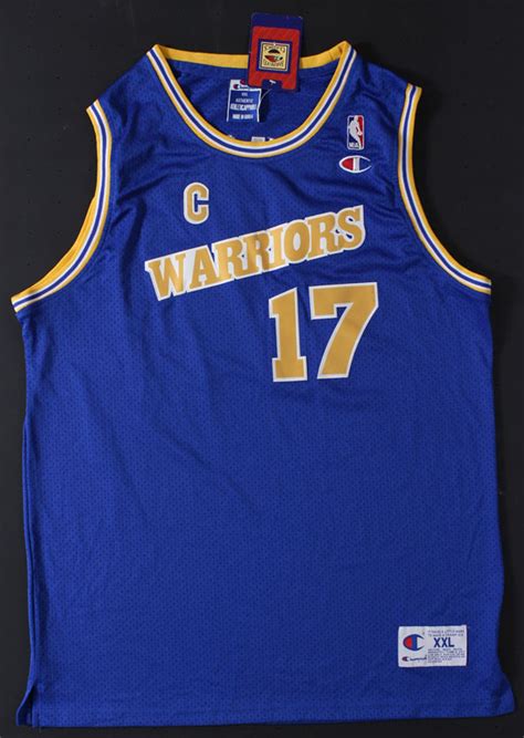 Chris Mullin Golden State Warriors Autographed Basketball Jersey