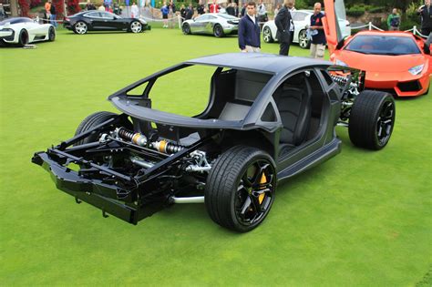 Lamborghini Aventador Rolling Chassis: 2011 Pebble Beach Concours