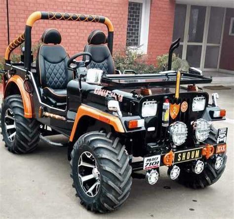 Modified Open Jeep at 430000.00 INR in Sirsa, Haryana | Rana Jeeps