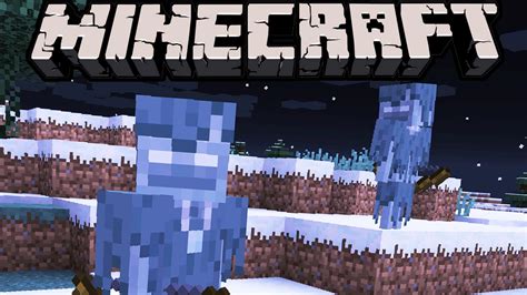 Minecraft 1.10 News: Spooky Snowy Skeletons! New Stray Mob, Slowness ...