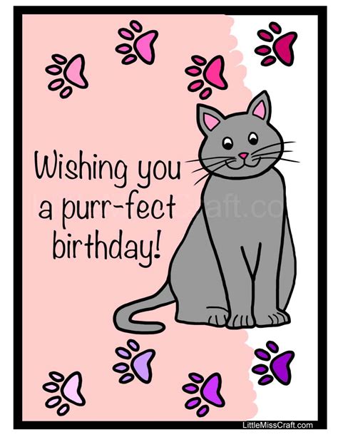 cat birthday card free printable birthday cards printbirthdaycards ...