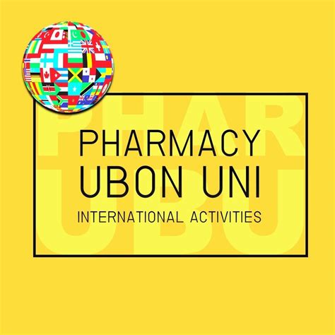 Pharmacy Ubon Uni International Activities
