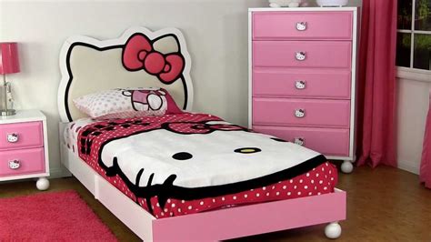 DREAM FURNITURE - HELLO KITTY BEDROOM FURNITURE - YouTube