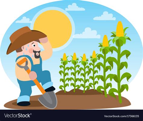 Em Geral 105+ Imagen Agriculture Drawing Of Farmer Working In The Field Cena Hermosa