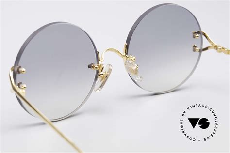 Sunglasses Cartier Madison Round Rimless Sunglasses | Vintage Sunglasses