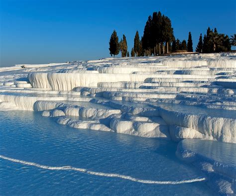 Pamukkale (in english "Cotton Castle") Travertines