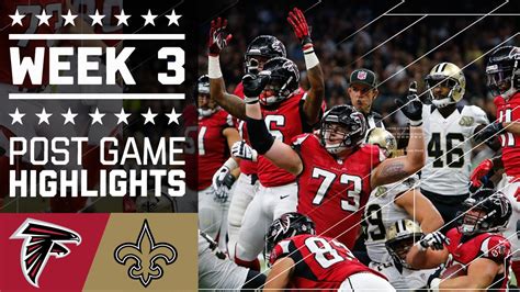Falcons vs. Saints | NFL Week 3 Game Highlights - YouTube