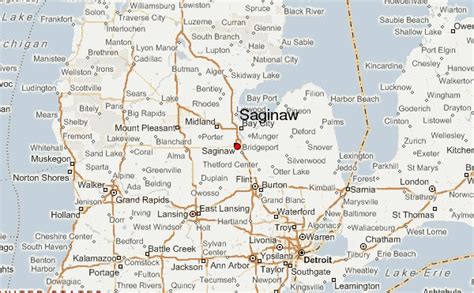 Guide Urbain de Saginaw, Michigan