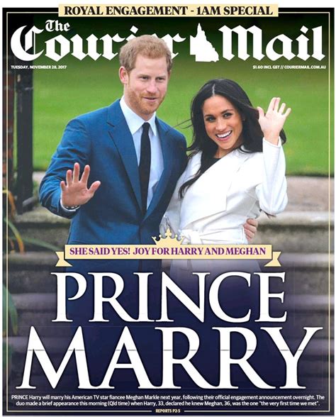 Newspapers all over globe put Harry and Meghan on cover | Daily Mail Online