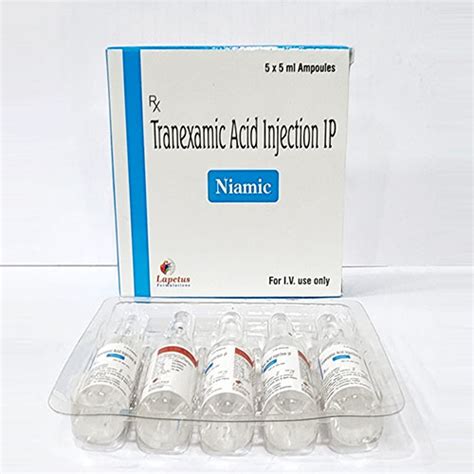 Tranexamic Acid Injection IP - Tranexamic Acid Injection IP - Pride Pharma