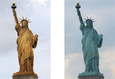 1886: The Statue of Liberty was Originally of a Different Color | History.info