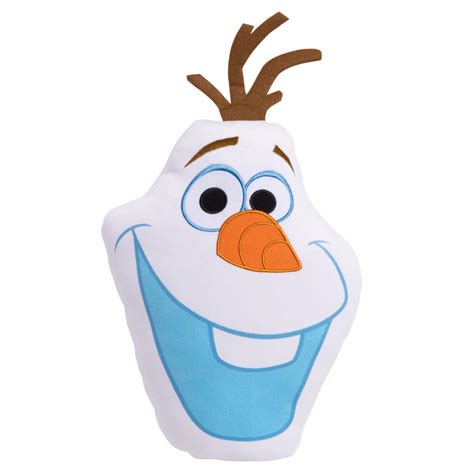 Disney Frozen 2 Character Head 16.5-Inch Plush, Olaf - Just Play | Toys ...